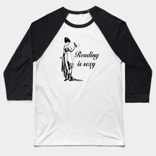 Reading Is Sexy Baseball T-Shirt